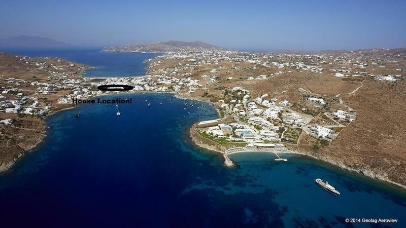 Magical Ornos! Beach House!Beach 1' Walk-Mykonos Town 2Km Экстерьер фото